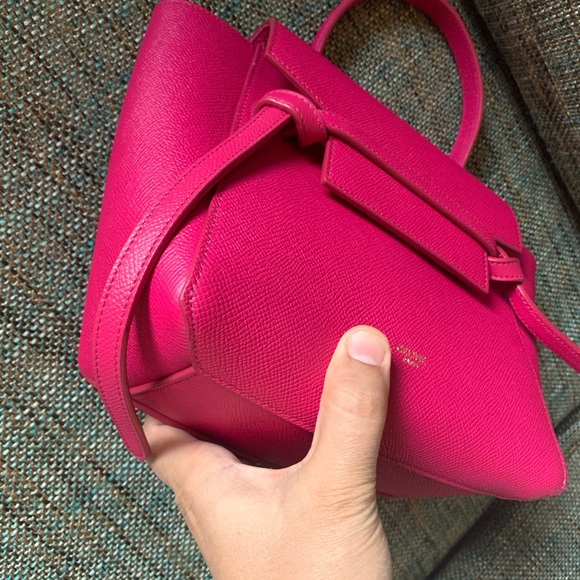 Sold x Celine nano belt bag - Raspberry - Picture 8 of 16